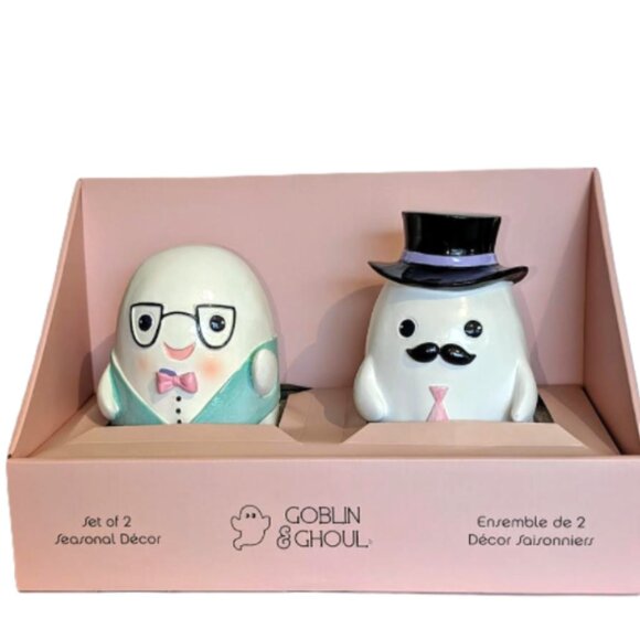 Adorable Halloween Goblin & Ghoul Ghost Figurines Home Decor - Picture 1 of 5